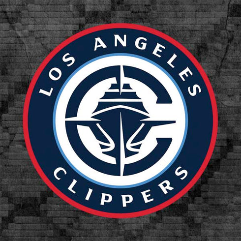 NBA Los Angeles Clippers Black Rust Nintendo 2DS XL (2017) Skin